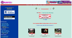 Desktop Screenshot of cdadapter.com